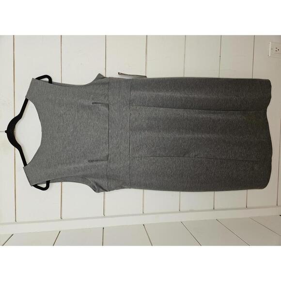 NWT F.L.P Faith Love & Passion XXL Grey sleeveless midi dress - Picture 1 of 3